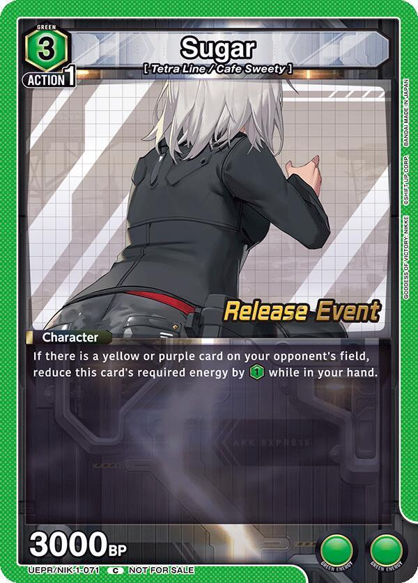 Sugar (UEPR/NIK-1-071) [UE14BT: GODDESS OF VICTORY: NIKKE Release Event Cards]