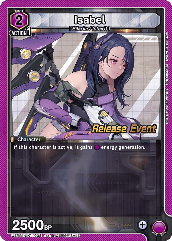 Isabel (038) (UEPR/NIK-1-038) [UE14BT: GODDESS OF VICTORY: NIKKE Release Event Cards]