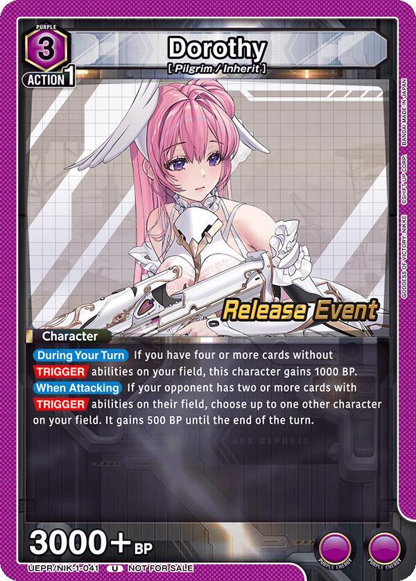 Dorothy (041) (UEPR/NIK-1-041) [UE14BT: GODDESS OF VICTORY: NIKKE Release Event Cards]