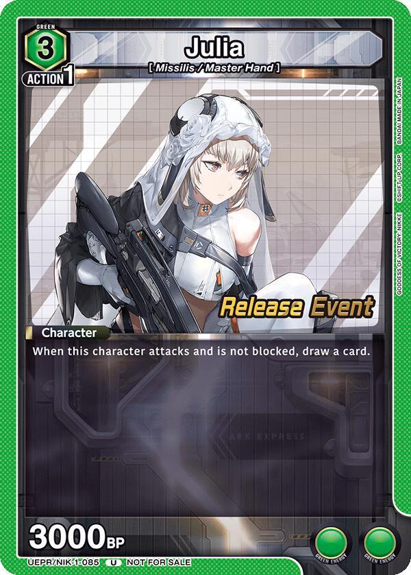 Julia (UEPR/NIK-1-085) [UE14BT: GODDESS OF VICTORY: NIKKE Release Event Cards]