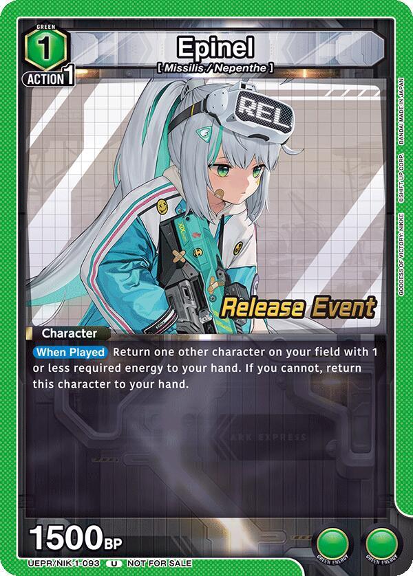 Epinel (UEPR/NIK-1-093) [UE14BT: GODDESS OF VICTORY: NIKKE Release Event Cards]
