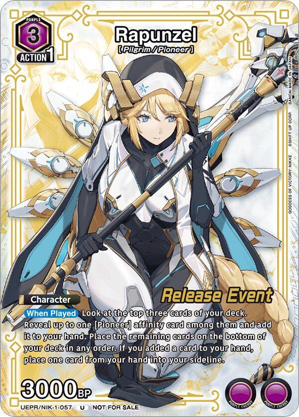 Rapunzel (Release Event Participation) (UEPR/NIK-1-057) [UE14BT: GODDESS OF VICTORY: NIKKE Release Event Cards]