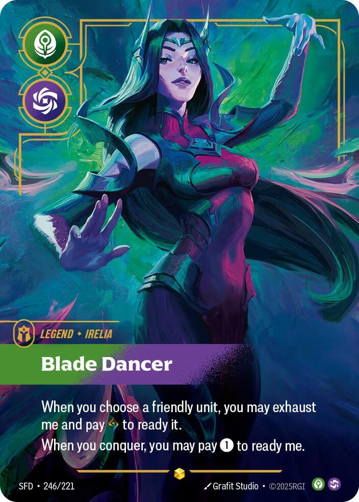 Irelia - Blade Dancer (Overnumbered) (246/221) [Spiritforged]