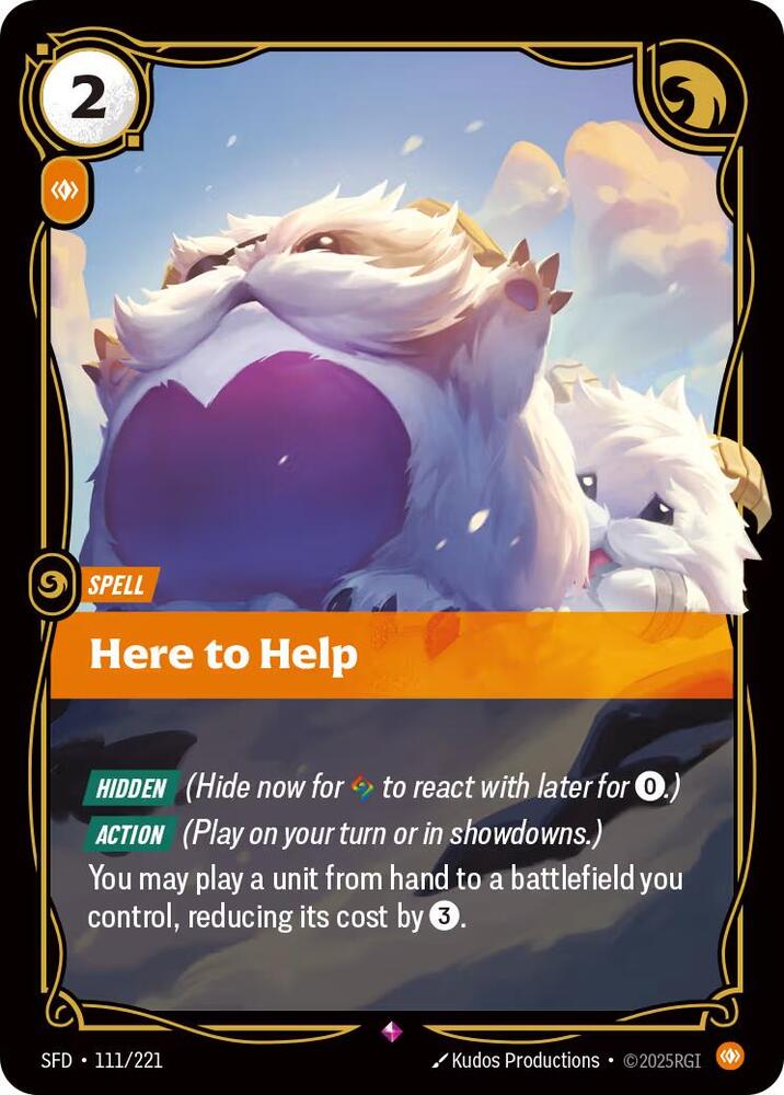 Here to Help (111/221) [Spiritforged]