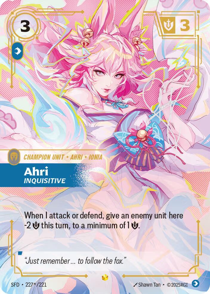 Ahri - Inquisitive (Signature) (227*/221) [Spiritforged]