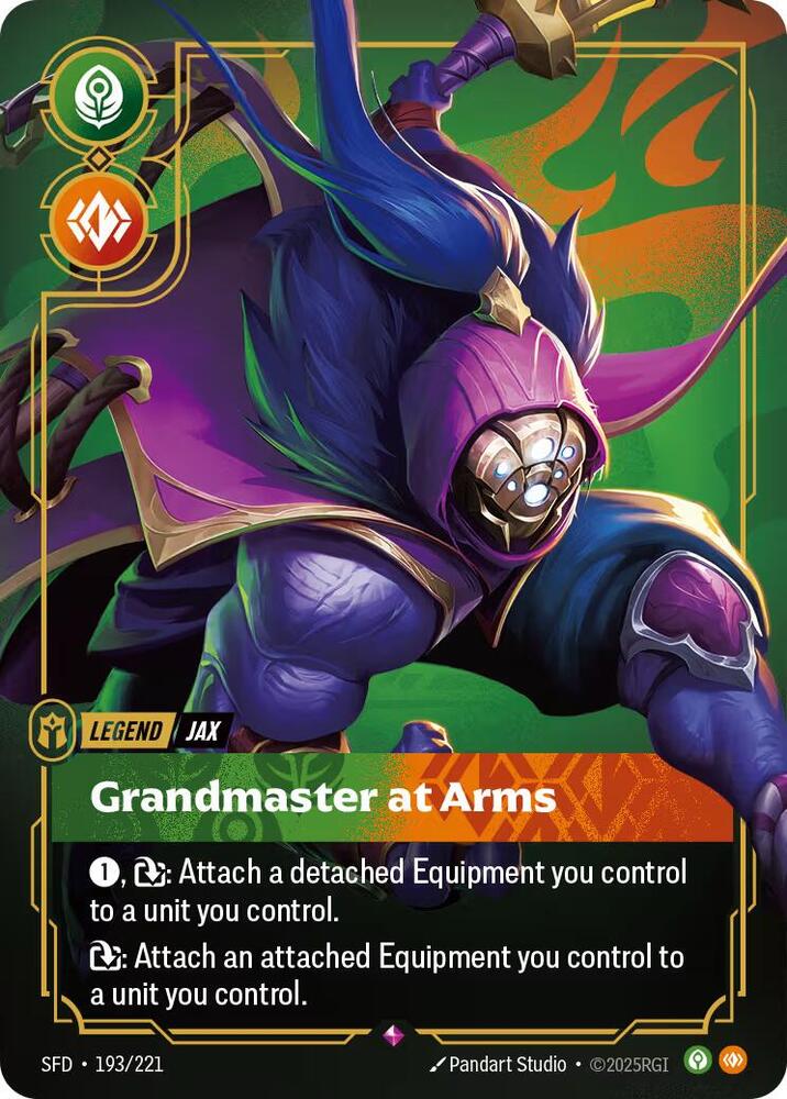Jax, Grandmaster At Arms (193/221) [Spiritforged]