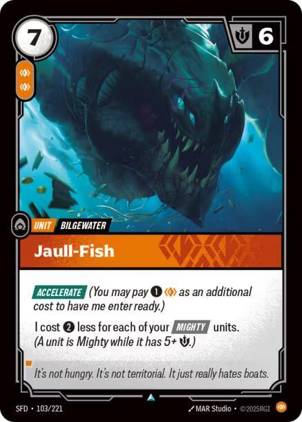 Jaull-Fish (103/221) [Spiritforged]