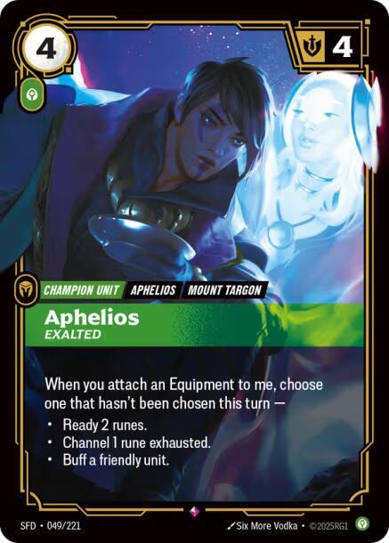 Aphelios, Exalted (049/221) [Spiritforged]