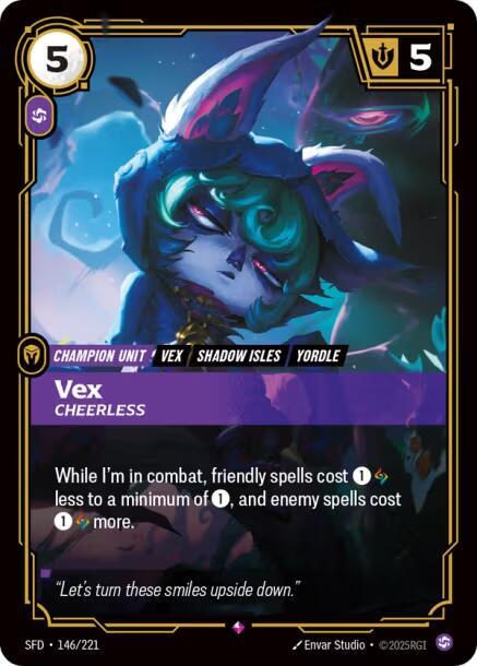 Vex, Cheerless (146/221) [Spiritforged]