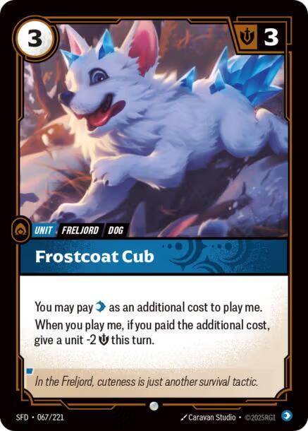 Frostcoat Cub (067/221) [Spiritforged]