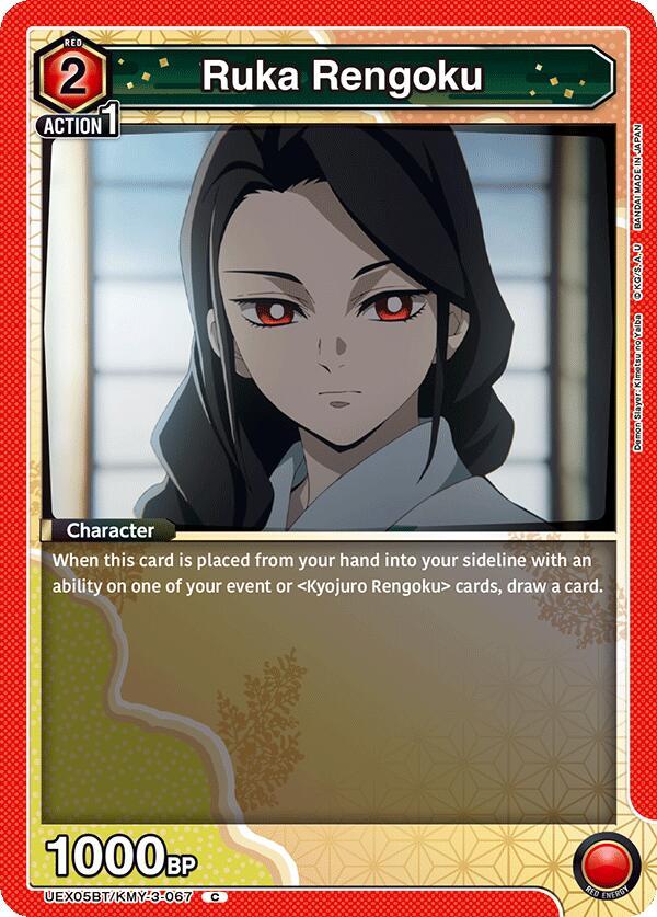 Ruka Rengoku (UEX05BT/KMY-3-067) [UEX05BT: Demon Slayer: Kimetsu no Yaiba Vol.2]