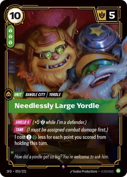 Needlessly Large Yordle (055/221) [Spiritforged]