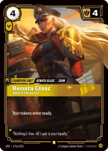 Renata Glasc - Industrialist (Alternate Art) (171a/221) [Spiritforged]