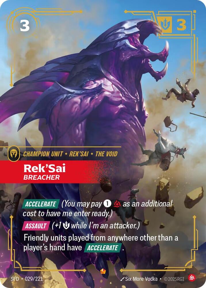 Rek'Sai - Breacher (029/221) [Spiritforged]