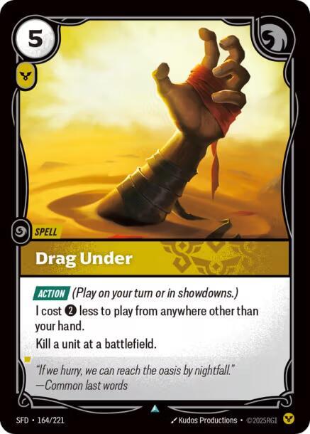 Drag Under (164/221) [Spiritforged]