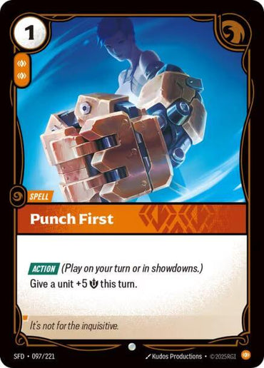 Punch First (097/221) [Spiritforged]
