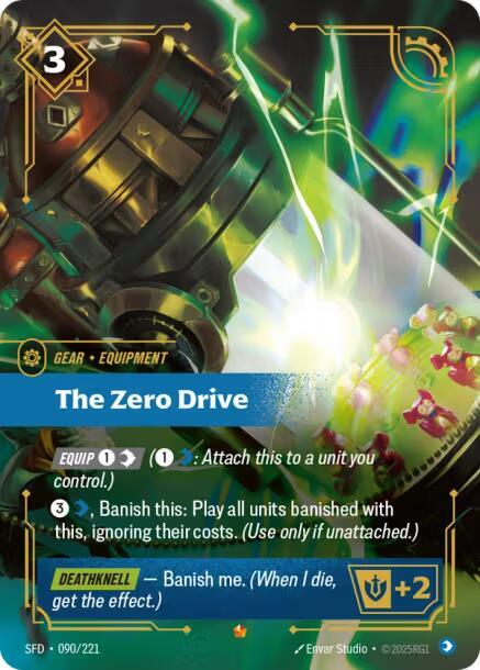 The Zero Drive (090/221) [Spiritforged]