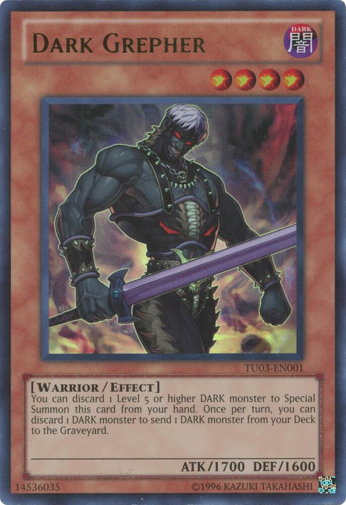 Dark Grepher [TU03-EN001] Ultra Rare
