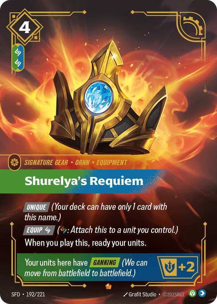 Shurelya's Requiem (192/221) [Spiritforged]