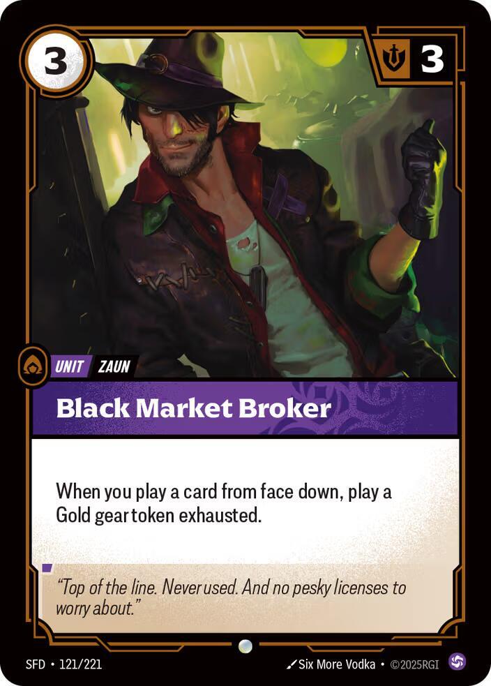 Black Market Broker (121/221) [Spiritforged]