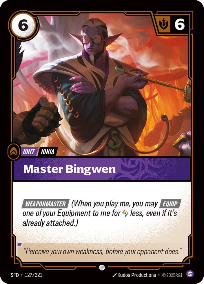 Master Bingwen (127/221) [Spiritforged]