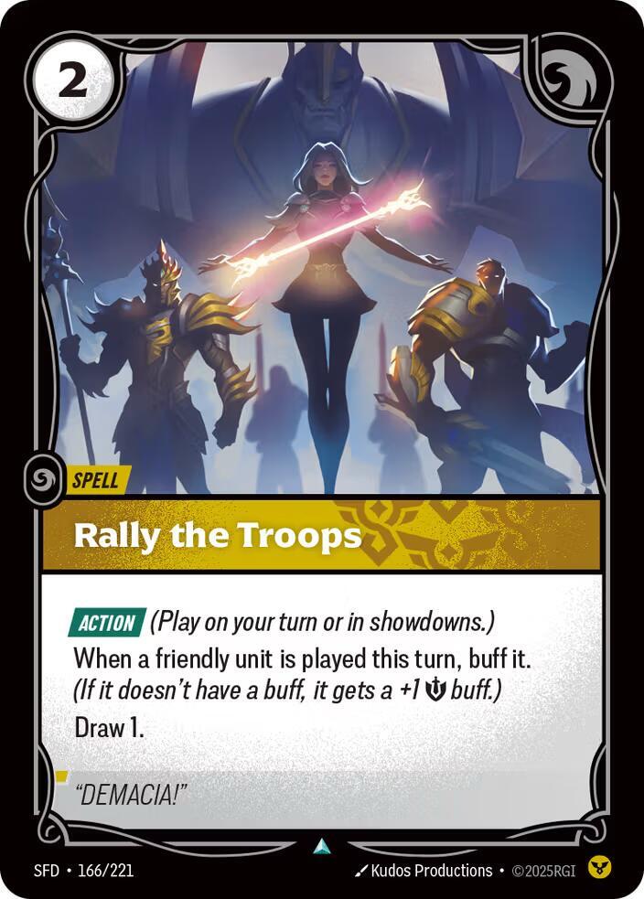 Rally the Troops (166/221) [Spiritforged]