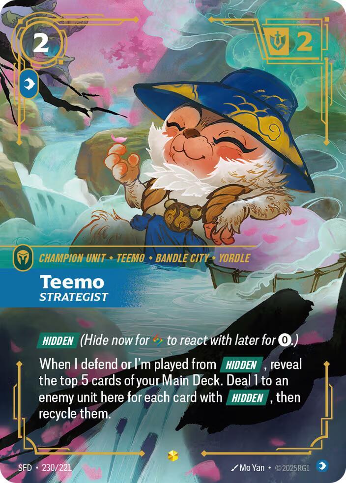 Teemo, Strategist (Overnumbered) (230/221) [Spiritforged]