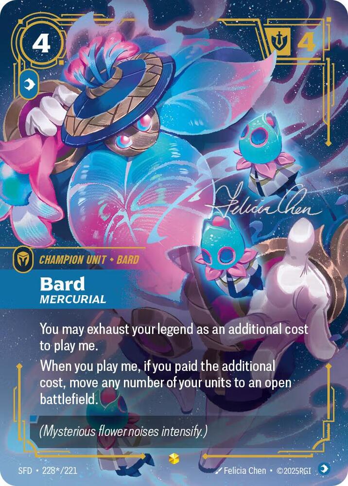 Bard - Mercurial (Signature) (228*/221) [Spiritforged]