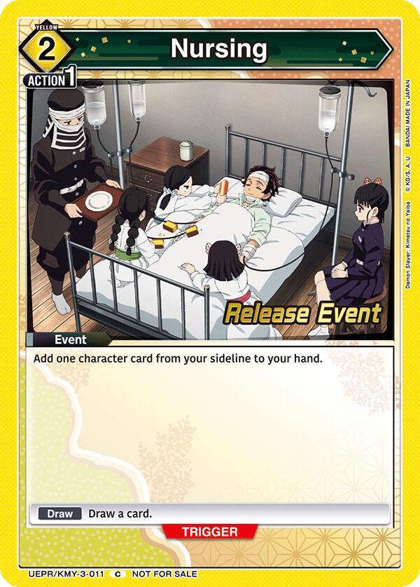 Nursing (UEPR/KMY-3-011) [UEX05BT: Demon Slayer: Kimetsu no Yaiba Vol.2 Release Event Cards]