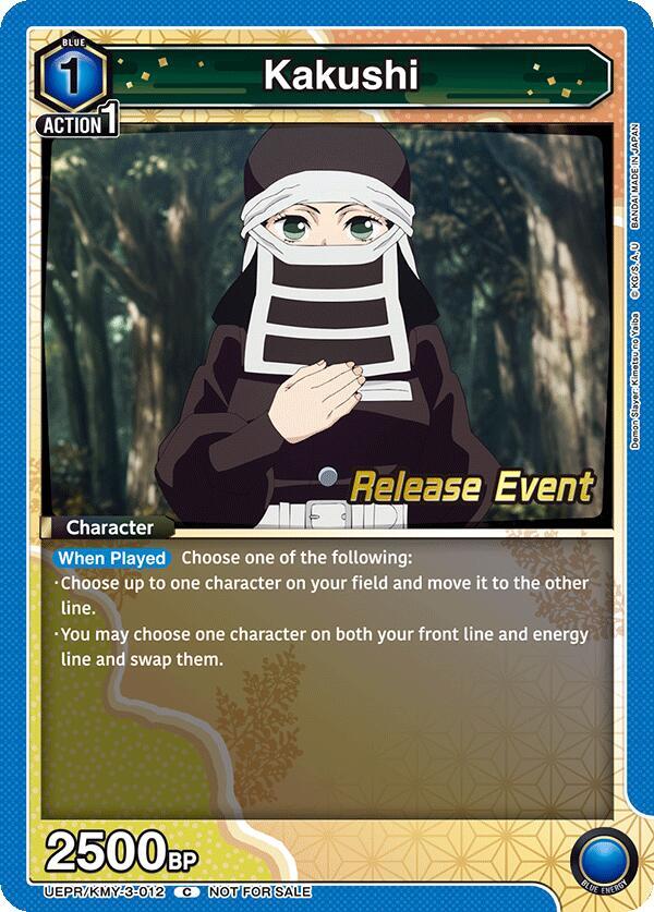 Kakushi (UEPR/KMY-3-012) [UEX05BT: Demon Slayer: Kimetsu no Yaiba Vol.2 Release Event Cards]