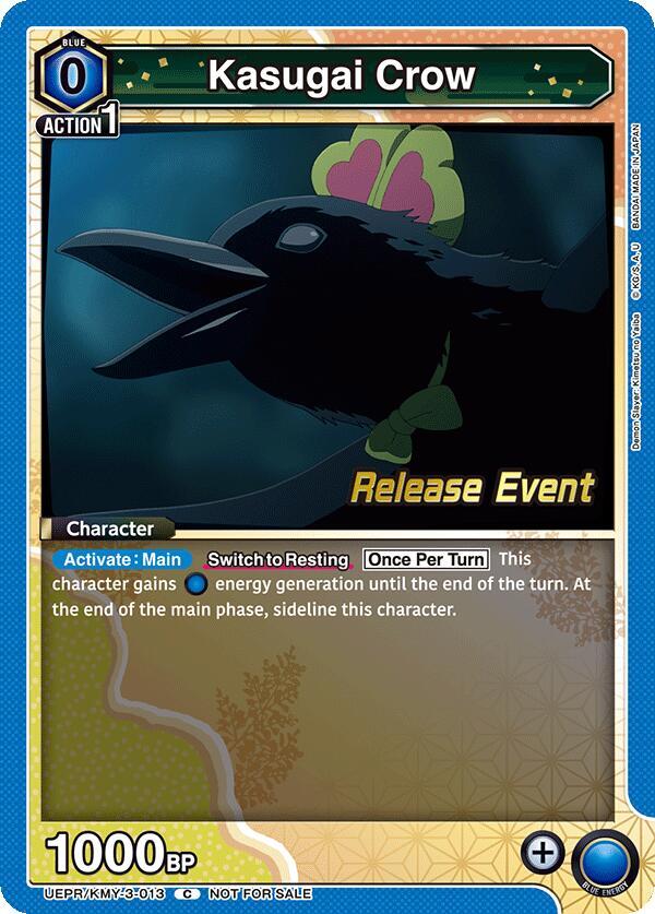 Kasugai Crow (UEPR/KMY-3-013) [UEX05BT: Demon Slayer: Kimetsu no Yaiba Vol.2 Release Event Cards]