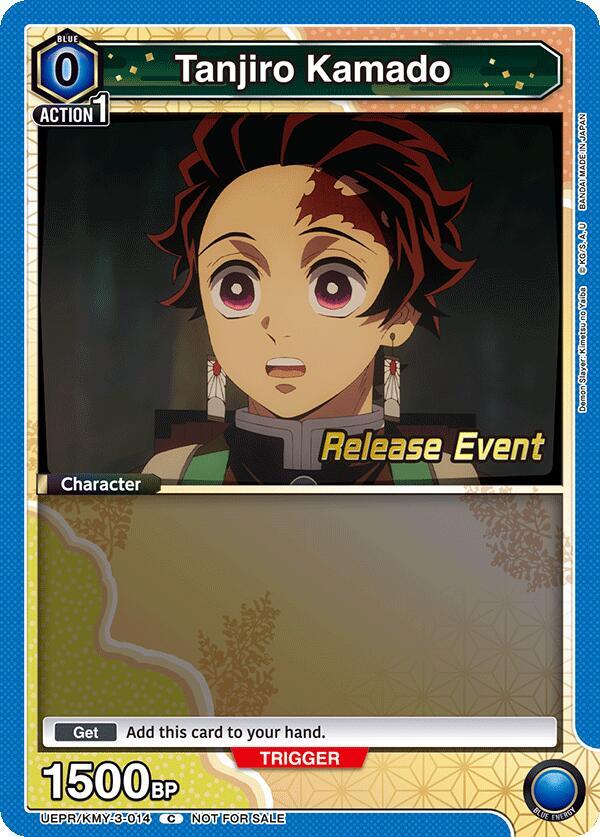 Tanjiro Kamado (014) (UEPR/KMY-3-014) [UEX05BT: Demon Slayer: Kimetsu no Yaiba Vol.2 Release Event Cards]
