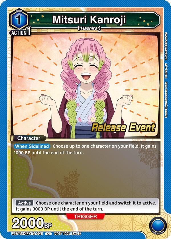 Mitsuri Kanroji (031) (UEPR/KMY-3-031) [UEX05BT: Demon Slayer: Kimetsu no Yaiba Vol.2 Release Event Cards]