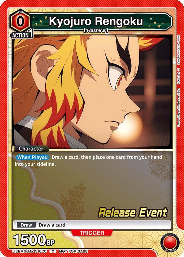 Kyojuro Rengoku (070) (UEPR/KMY-3-070) [UEX05BT: Demon Slayer: Kimetsu no Yaiba Vol.2 Release Event Cards]