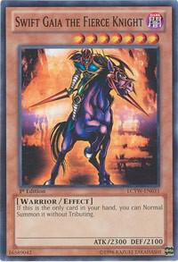 Swift Gaia the Fierce Knight [LCYW-EN031] Common