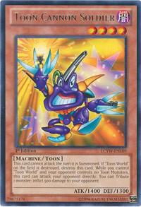 Toon Cannon Soldier [LCYW-EN109] Rare