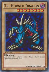 Tri-Horned Dragon [LCYW-EN157] Super Rare