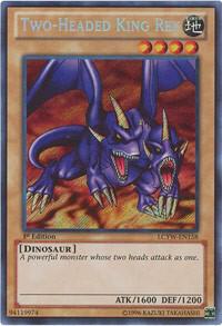 Two-Headed King Rex [LCYW-EN158] Secret Rare