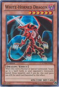 White-Horned Dragon [LCYW-EN164] Super Rare