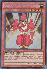 Commander Covington [LCYW-EN167] Secret Rare