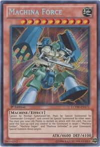 Machina Force [LCYW-EN171] Secret Rare