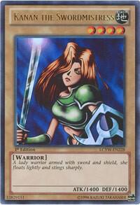 Kanan the Swordmistress [LCYW-EN228] Ultra Rare