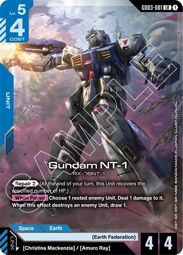 Gundam NT-1 (GD03-001) [Steel Requiem]