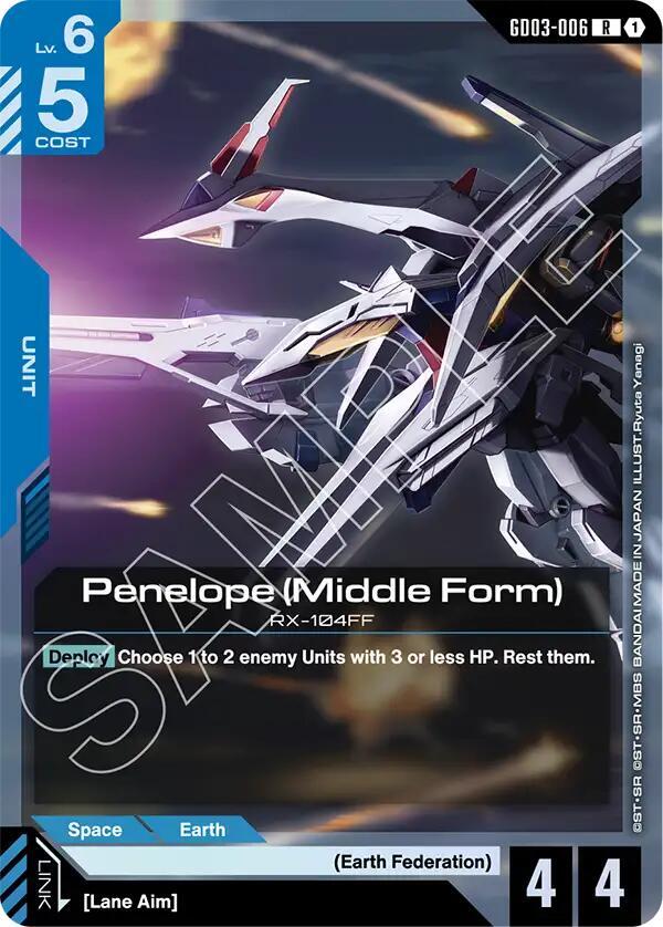 Penelope (Middle Form) (GD03-006) [Steel Requiem]
