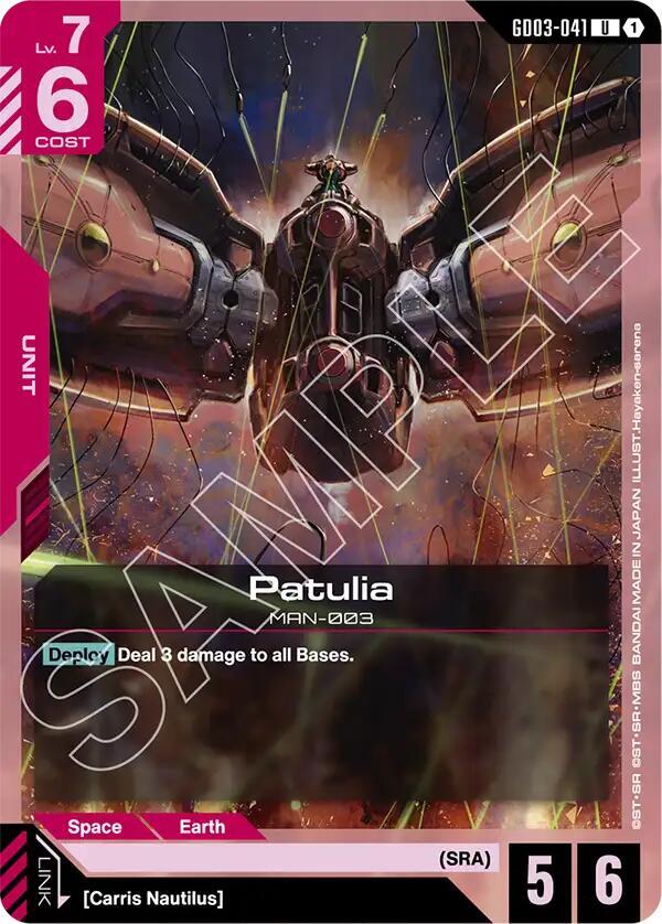 Patulia (GD03-041) [Steel Requiem]