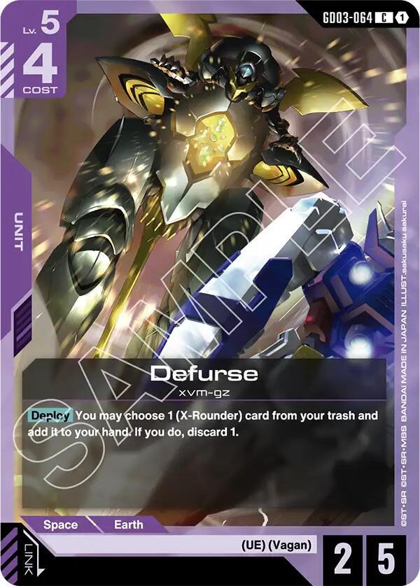 Defurse (GD03-064) [Steel Requiem]