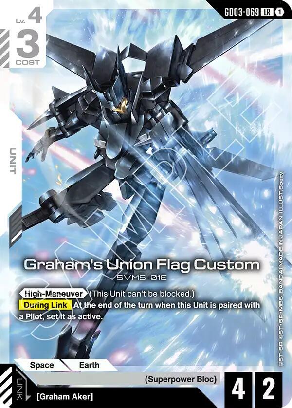 Graham's Union Flag Custom (GD03-069) [Steel Requiem]