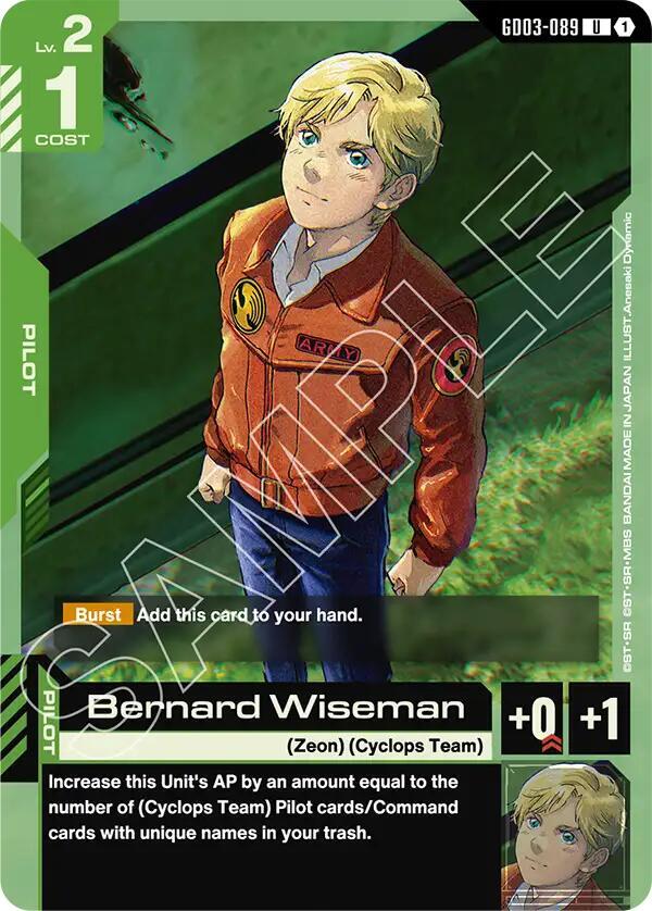 Bernard Wiseman (GD03-089) [Steel Requiem]