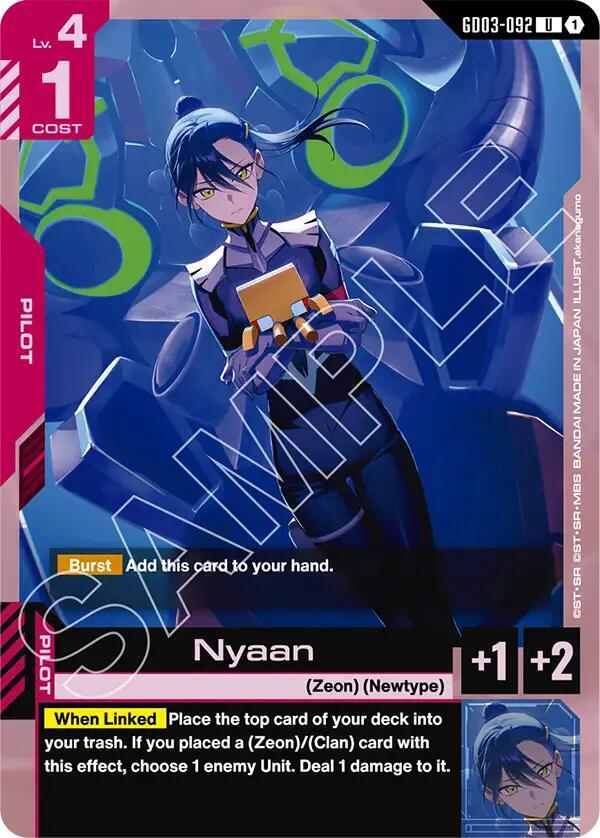 Nyaan (GD03-092) [Steel Requiem]