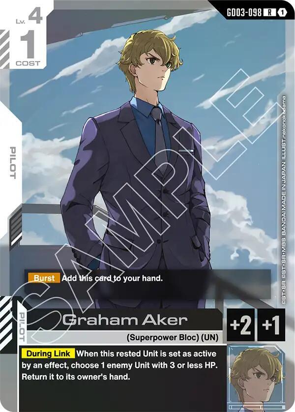 Graham Aker (GD03-098) [Steel Requiem]